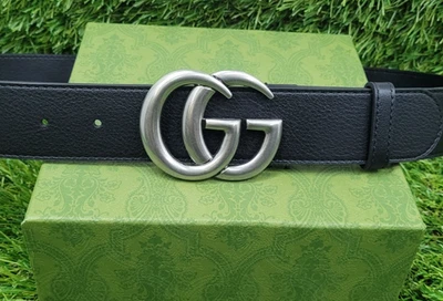 Gucci Leather Silver Belts for Women for sale | eBay display picture 2