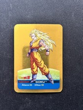 Dragon Ball Z - #16 Goku Super Sayan 3 SSJ3 - Serie Oro Laminecard Edibas - Rara