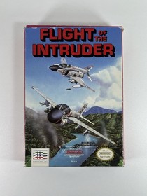 Flight of the Intruder for Nintendo NES -No Manual- Cleaned and Play Tested