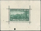 Luxembourg Luxembourg 1923 Block Elisabeth 10Fr. MH * tested certificate BPP Nosbaum