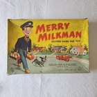 Vintage 1955 Merry Milkman Board Game - Hassenfeld Bros (Hasbro) - Item #2610 -