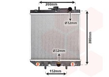 Radiateur Daihatsu GRAN MOVE