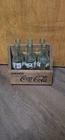 Vintage Coca-cola Brown Wood Box 6pk carrier