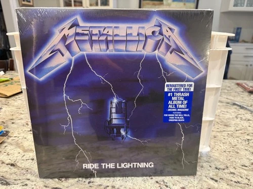 METALLICA - Ride The Lightning Blackened BRAND NEW SEALED REMASTERED LP LOWEST$$