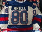 1980 USA HOCKEY MIRACLE ON ICE 16 SIGNED JERSEY, CRAIG, ERUZIONE, SUTER, WELLS,