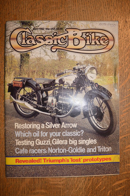 Classic Bike, April 1982, Magazine.