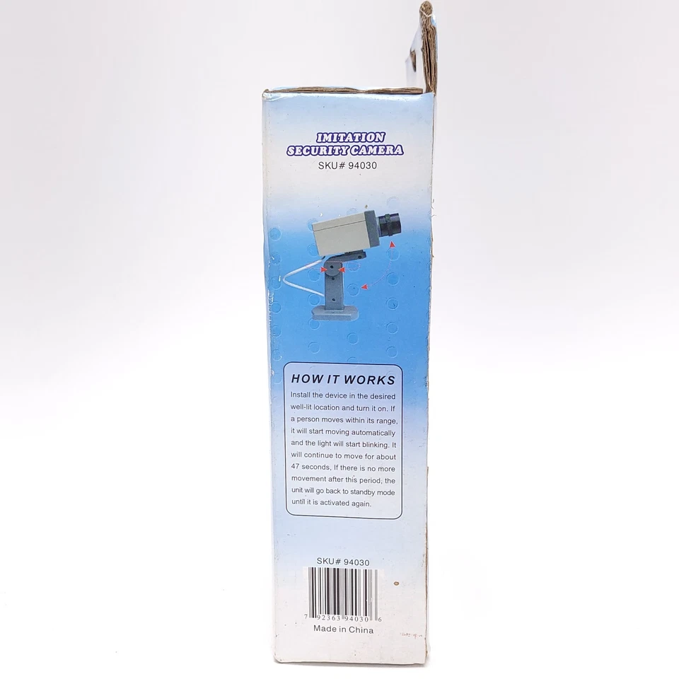 Harbor Freight Imitation Security Camera Fake Dummy Prop Motion Activated LED - Image 4 of 4
