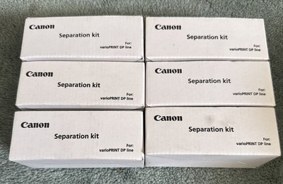 LOT OF 6 GENUINE CANON/OCE 1070114017 (VARIOPRINT 110) SEPARATION KIT