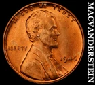 1945 Lincoln Wheat Cent- Red- Choice Gem Brilliant Unc- No Reserve #J9294