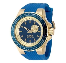 Invicta Aviator Men's Watch - 50mm, Blue (49727)