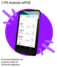 DEJAVOO P5 EMV NFC  ANDROID PINPAD CREDIT CARD MACHINE UNLOCKED 