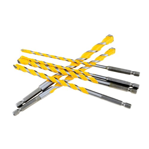 Drill Bit Electric Drill Hand Drill Wear-resistant Yellow 1/4 Inch Hex Shank - Zdjęcie 3 z 25