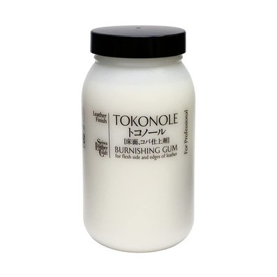 Seiwa Tokonole Leather Finish Burnishing Gum 500g Clear Leathercraft 