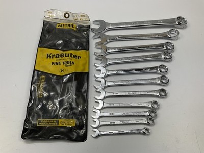 12MM NO BRAND 13MM 15MM 17MM S-K BRAND, 14MM, 19MM GAMBLES - 11 Piece Wrench Set