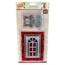 Crafters Companion Embossing Folder Metal Die Stamp 3/p Set A Winters Tale NWT