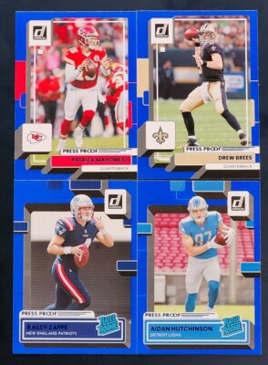 2022 Donruss Football BLUE Border Parallels 251-400 You Pick - 2 Card Minimum
