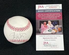 Eric Wedge Signed Cleveland Indians OML Baseball JSA COA