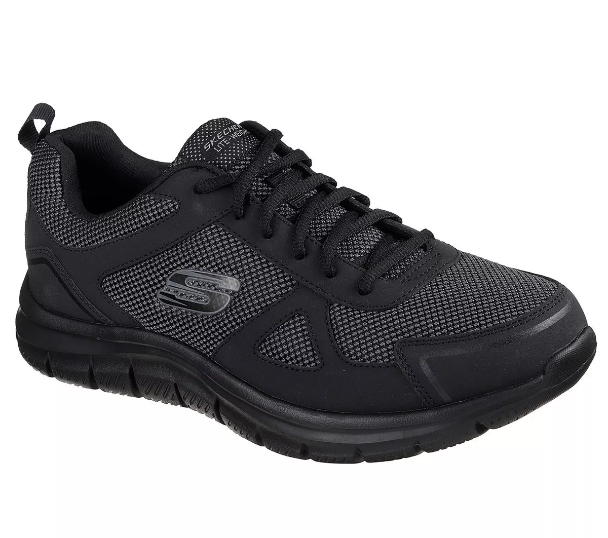 Skechers negras hombre top