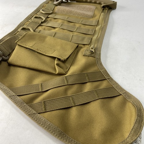 Taktischer Weihnachtsstrumpf Armee grün strapazierfähig Tragegriff Wüste Militär - Bild 4 von 9