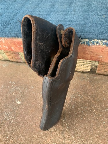 Vintage Safariland Police Holster Black Leather Wald's Dallas Texas 229 M & P - Picture 2 of 12