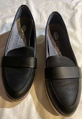 dr scholl's leather loafers