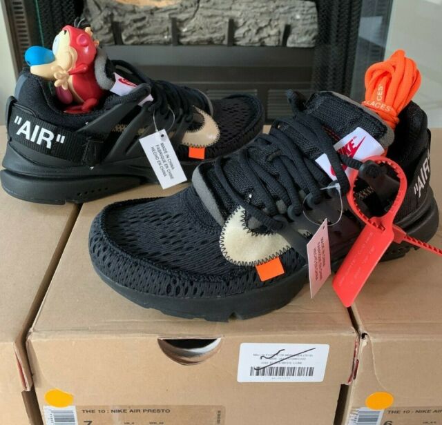 nike air presto off white box