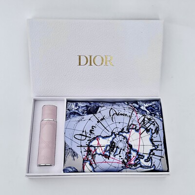 Miss Dior Eau de Parfum 専用バッグ付き Miss Dior travel spray & Pouch Limited Edition Set | eBay