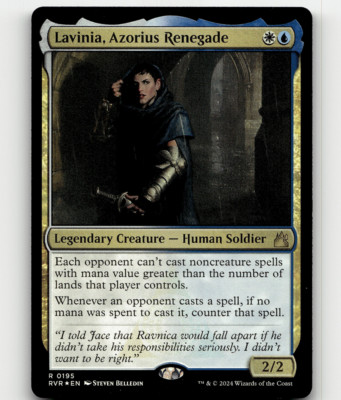 FOIL - MTG Lavinia, Azorius Renegade 195 - Ravnica Remastered | eBay