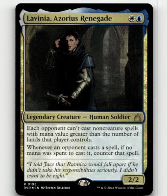 FOIL - MTG Lavinia, Azorius Renegade 195 - Ravnica Remastered | eBay