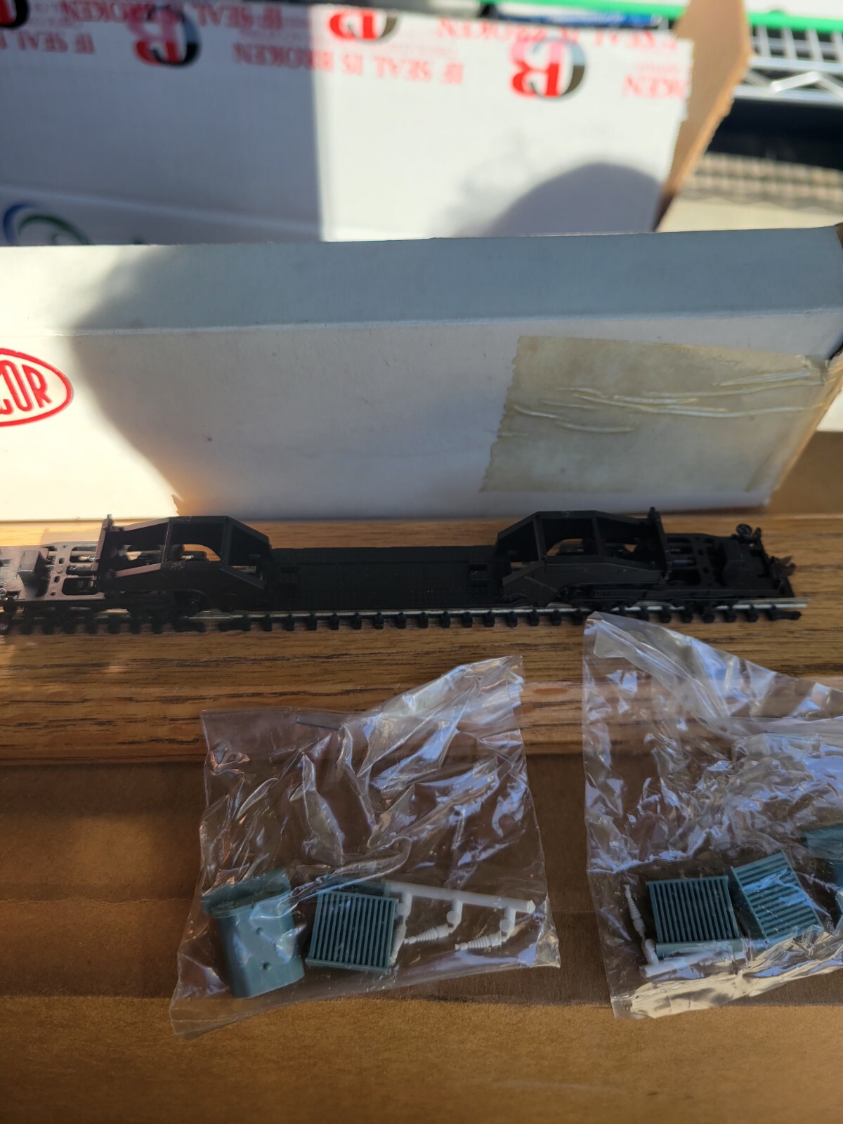 N Scale Depressed Center Flat Car W/Load By ConCor eBay