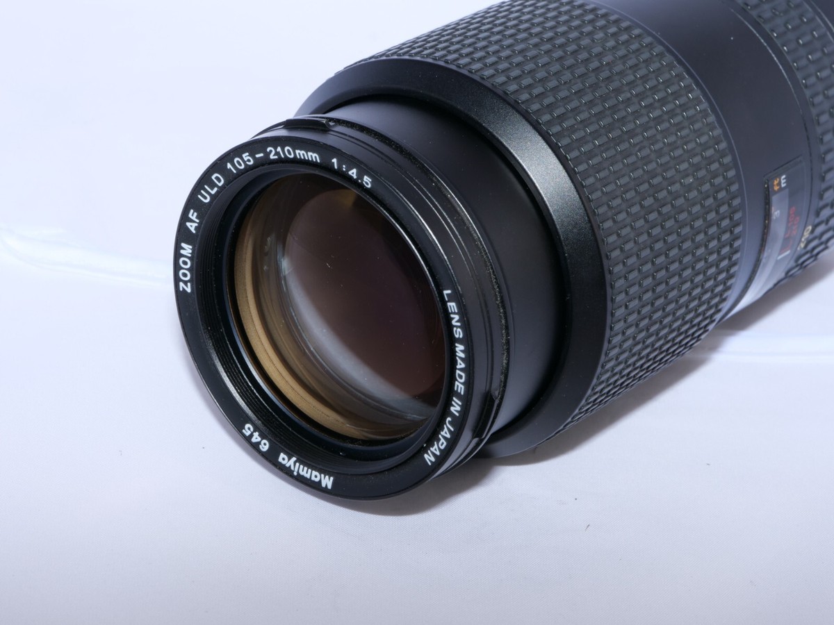 Mamiya 645 AF ULD 105-210mm f/4.5 Zoom Lens for 645AF With Caps