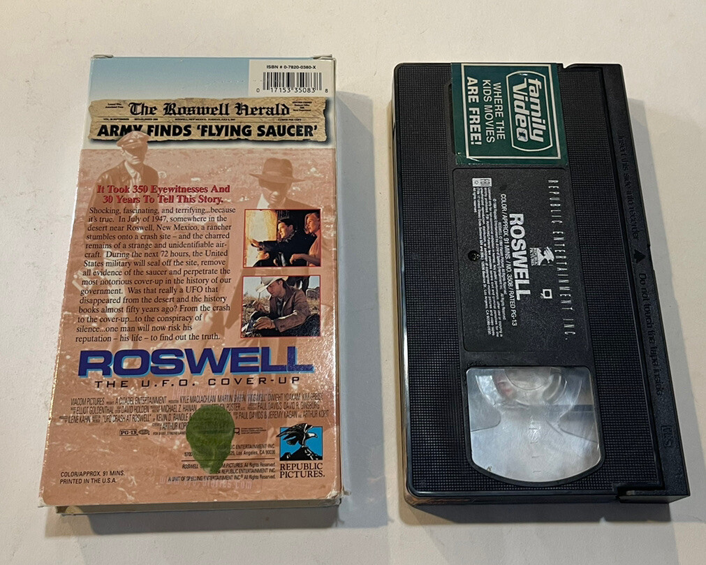 その他 Roswell-U.F.O. Cover-Up [VHS] DOWN IN ROSWELL VHS UFO Cover-up Non-Rental | eBay