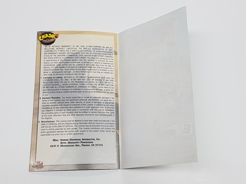 Crash Nitro Kart Nintendo GameCube Cover Art & Manual Only * - Picture 23 of 23