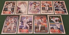 Detroit Tigers RC lot Green HRC, White, Davis, Olson, Robson, Clemens, Kreidler