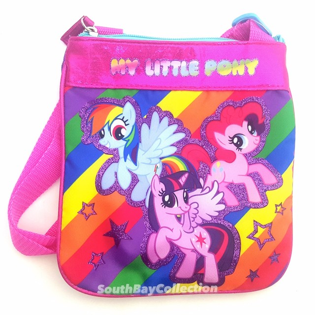 My Little Pony Kids Crossbody Bag Purse Rainbow Dash Older Version