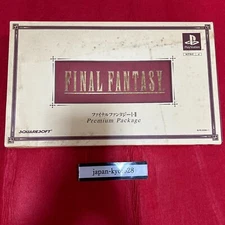 Final Fantasy 1 & 2 I II Premium Package PS1 SQUARE Playstation Box from Japan j