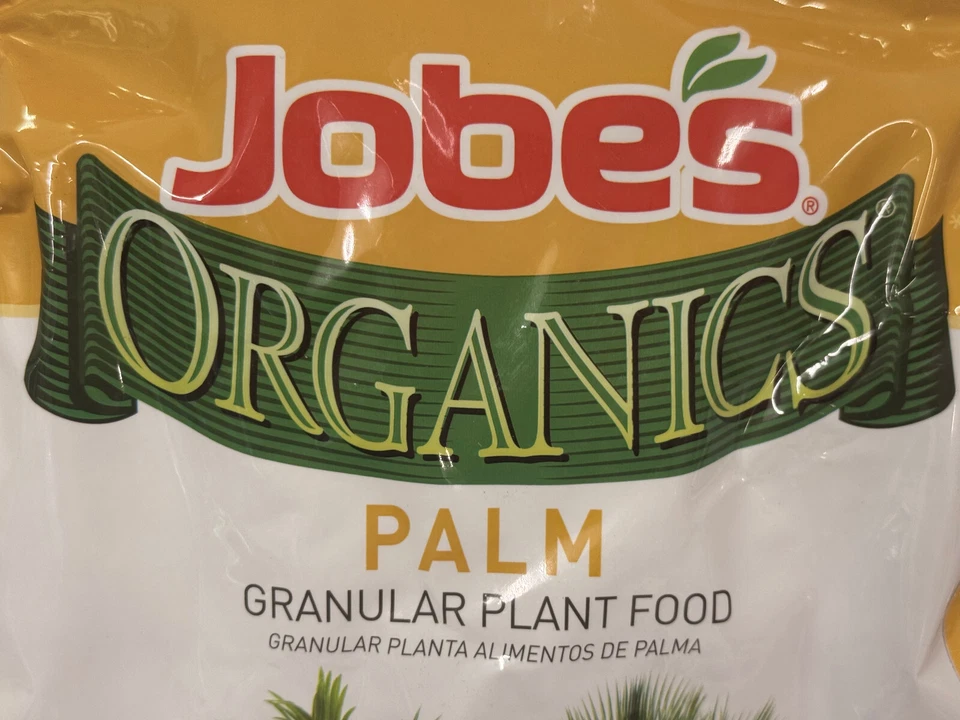 Jobe's Organics Granules 4-2-4 Palm Plant Food Enhanced w/ Biozome 8 Lbs - 09136 - Image 2 of 4