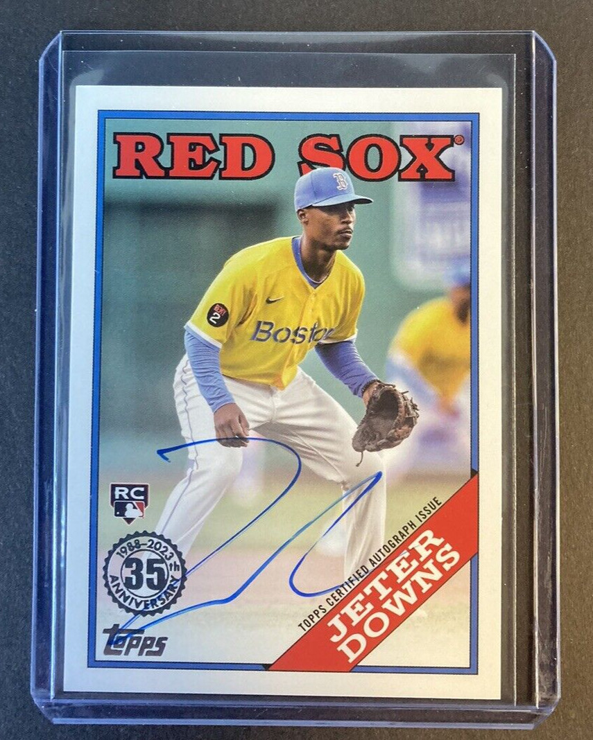 2023 Topps Update Jeter Downs Rookie 1988 Auto #88BA-JD