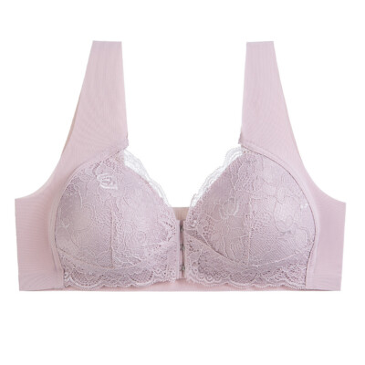 Front Hooks Bra Adult Bras Wireless Sissy Sexy Lingerie U-type Back Brassiere BH