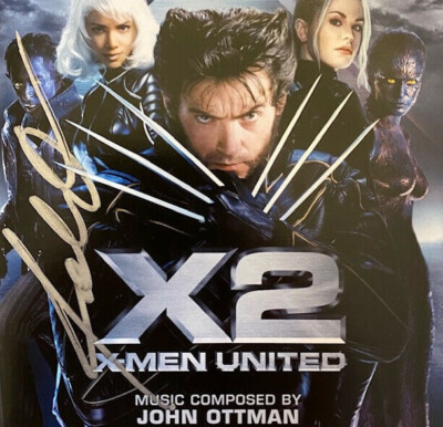 X2 : X-Men United (2003) Complete Score 2CDs / signed by Composer John Ottman !!