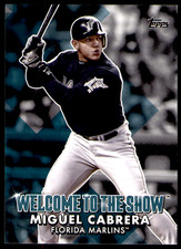 2022 Topps Series 1 Miguel Cabrera Welcome To The Show WTTS-28 Florida Marlins