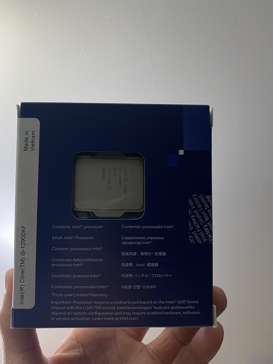 Intel Core i9-12900KF Processor (5.2 GHz, 16 Cores, FCLGA1700) Box