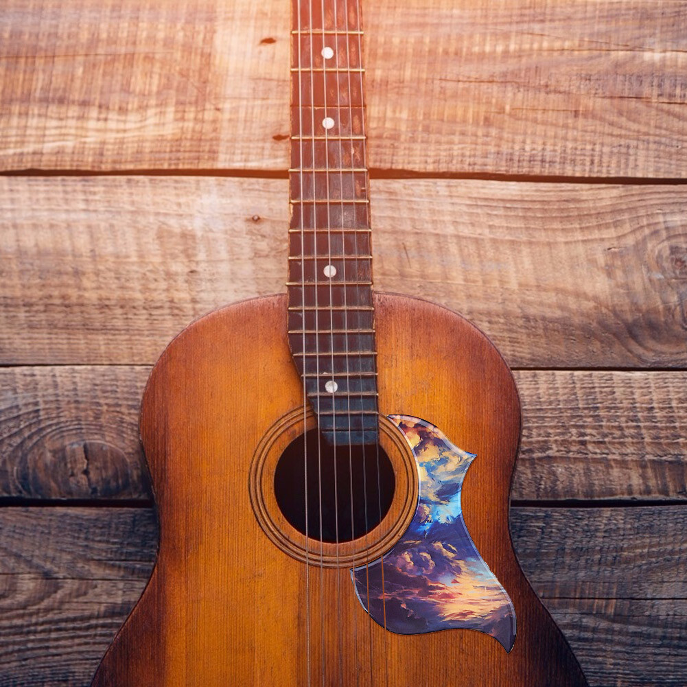 Scratch Plate Sticker Professional Painted Exquisite Acoustic Guitar