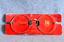liberty vintage eyeglass front gold coaster 52-20 nos 1/10 12k gf hippie shades