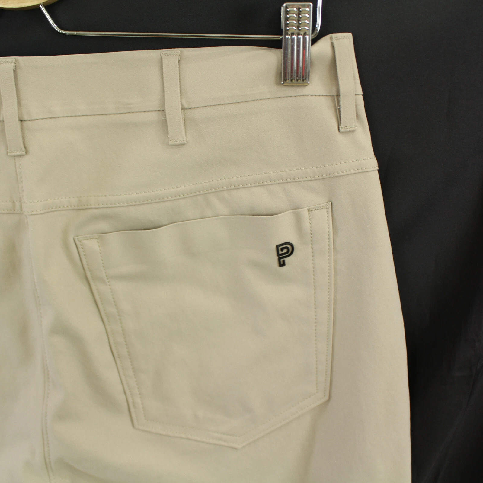 Public Rec Workday Pants 31 Flat Front Chino Breathable Performance Pocket Beige