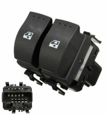 Bouton leve vitre pour Clio 2 phase 2  avant gauche  8200271186