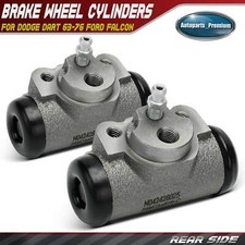 2pcs Rear Drum Brake Wheel Cylinder For Dodge Dart 63-76 Ford Falcon Mazda Comet 2pcs Rear Drum Brake Wheel Cylinder For Dodge Dart 63-76 Ford Falcon Mazda Comet