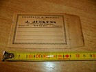 (VPB24) ANCIEN SACHET DE PHARMACIE ANDRE MAGINOT JEUKENS BAR LE DUC