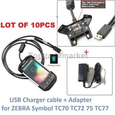 10PCS USB Data cable Charger Cable for Zebra TC70 TC75 TC72 77 CBL-TC7X-USB1-01