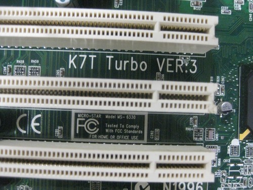 Micro Star MSI K7T TURBO VER:3 ( MS-6330 ) mit CPU / Sockel 462 - Afbeelding 4 van 7